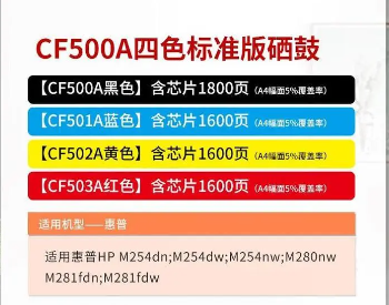202系列501A蓝色硒鼓
